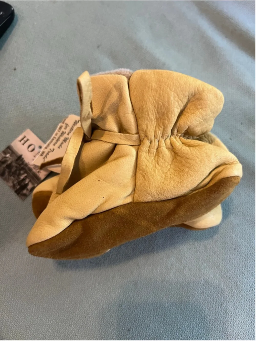 Baby Geier Glove Co. Moccasins Tan XL